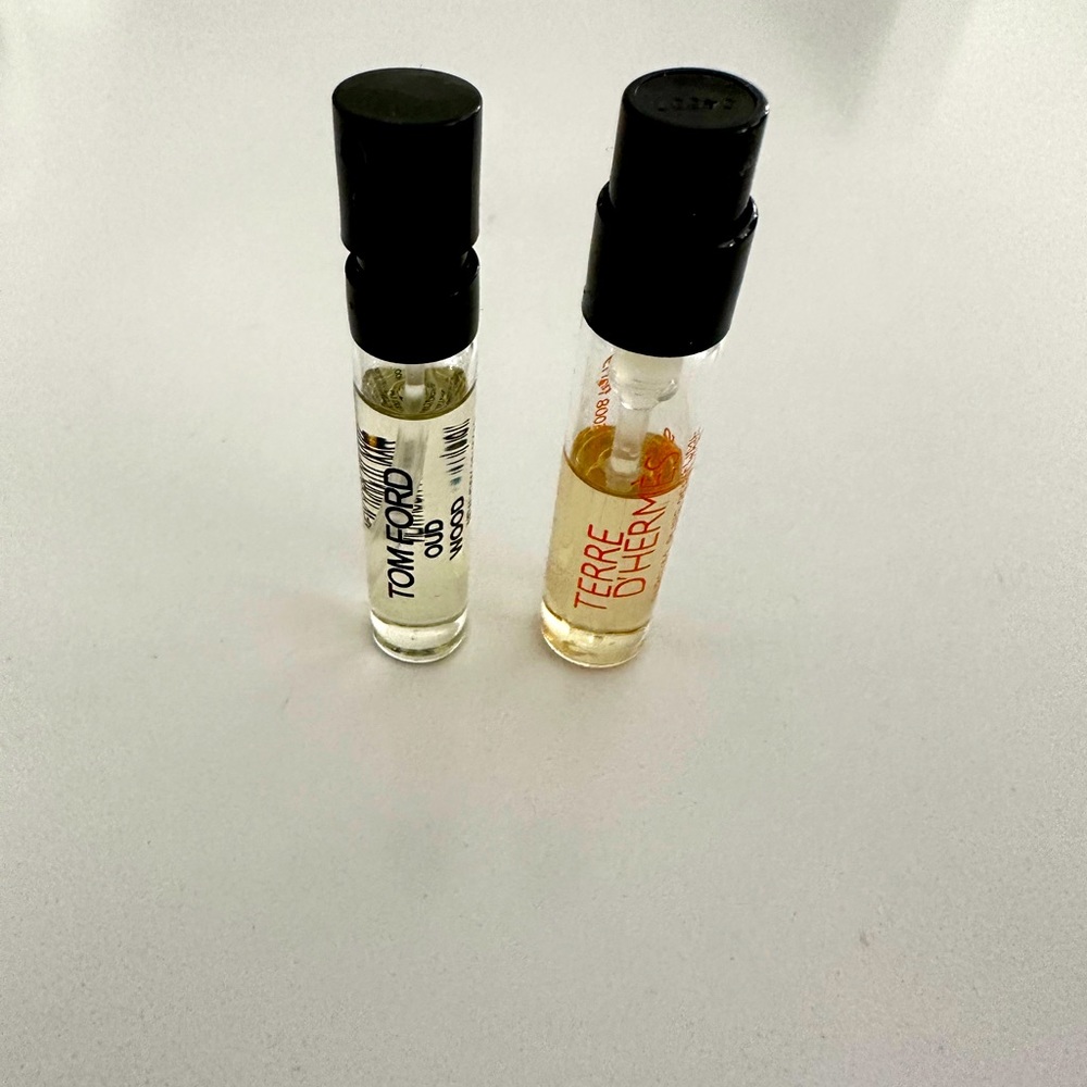 Tom Ford Oud Wood and Hermès Terre D’hermès